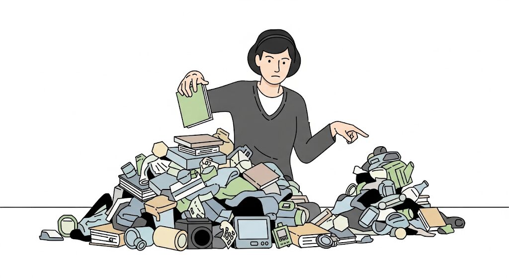 荷造り終わらない人へ。「運ぶ物・捨てる物」の秒速判断術