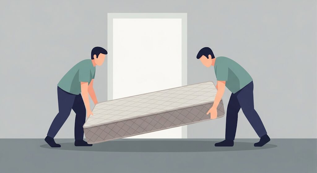 引っ越しでマットレスをそのまま運ぶ方法と費用