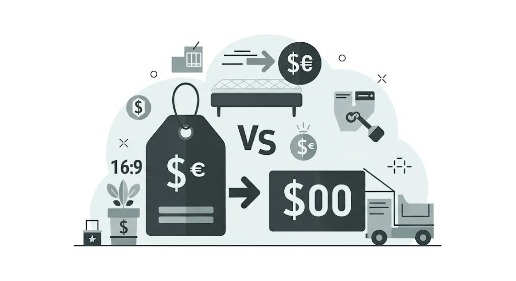 引っ越しでのマットレスの値段は結局いくら？