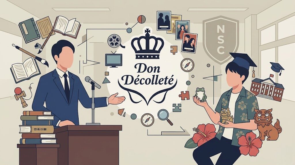 NSC先輩後輩の二人が語るドンデコルテの名前の意味